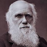 チャールズ・ダーウィンの顔写真