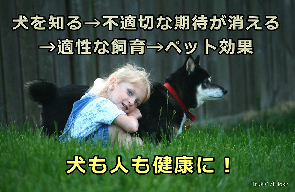 人と犬の双方が健康になるためには、まず飼い主が犬のことを知ることが重要