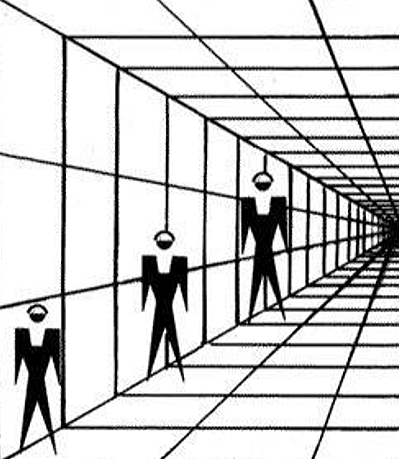 回廊錯視（Corridor illusion）