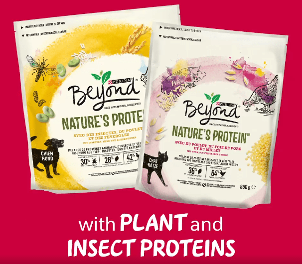 Nestle Purinaが発売した犬猫向け虫入りフード「Purina Beyond Nature's Protein」