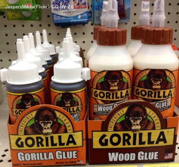 接着剤ブランド「Gorilla Glue（ゴリラグルー）」の製品ラインナップ